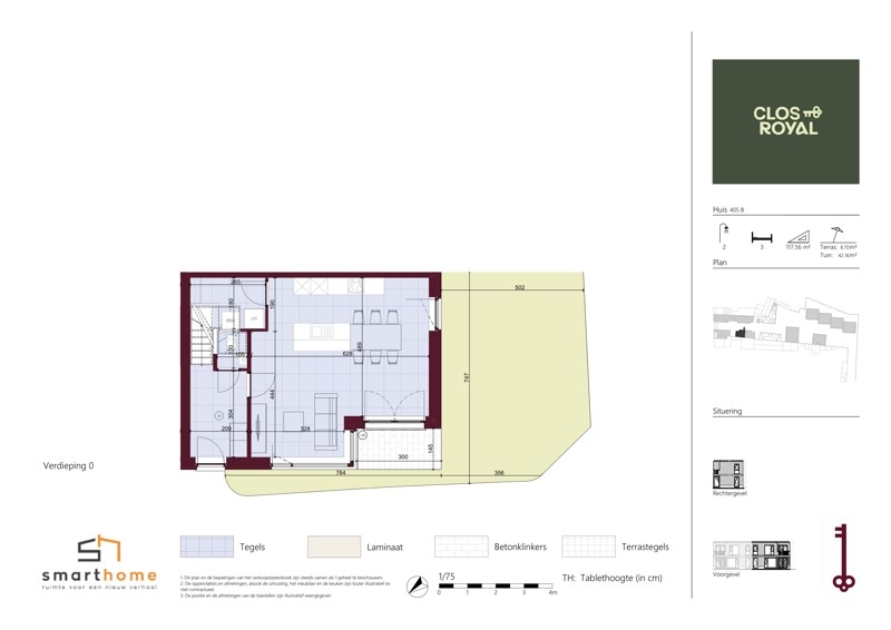 Huis te koop in Laken 1020 365000.00€ 3 slaapkamers 117.00m² - Zoekertje 600217