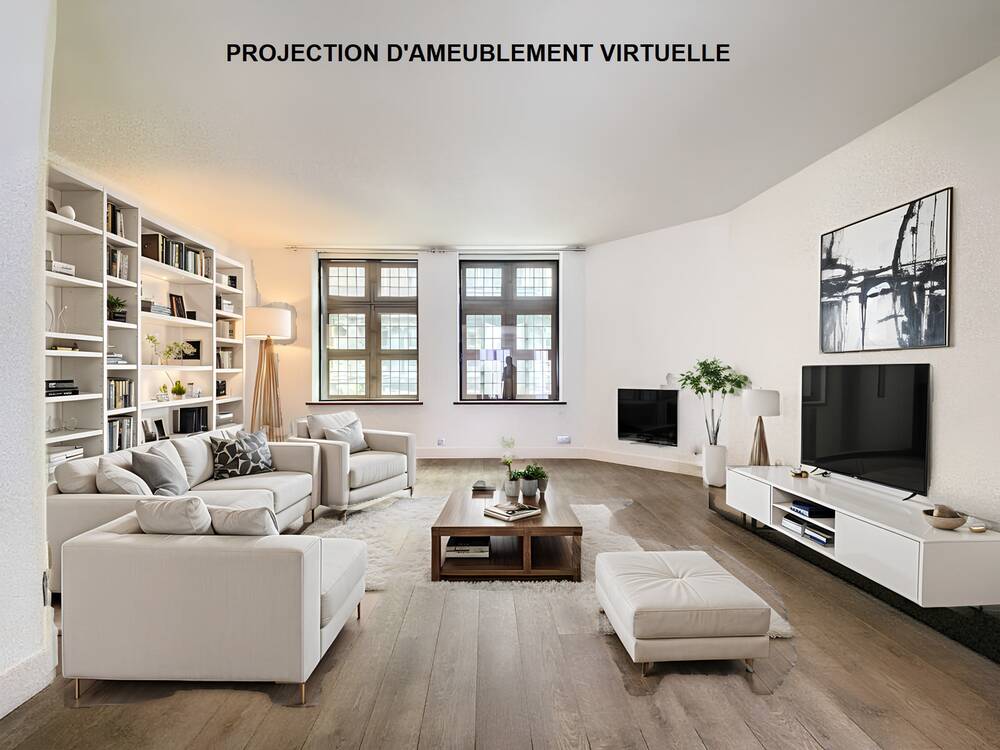 Triplex te  huur in Brussel 1000 3300.00€ 4 slaapkamers 200.00m² - Zoekertje 536003