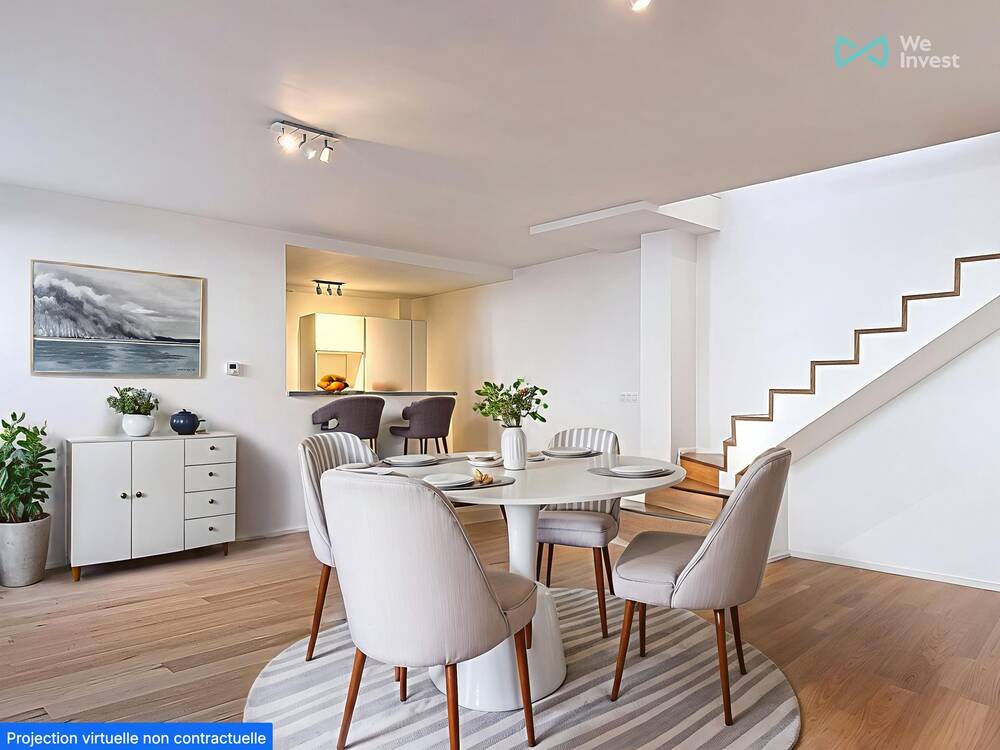 Duplex te  koop in Sint-Gillis 1060 399000.00€ 4 slaapkamers 125.00m² - Zoekertje 547359