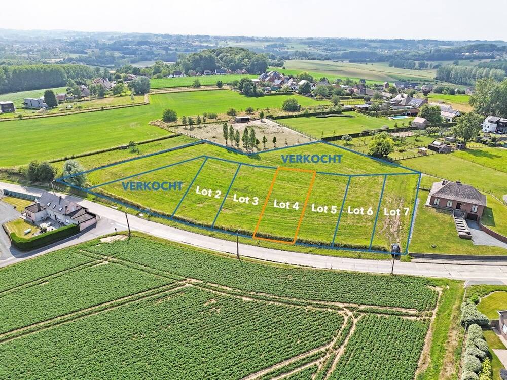 Bouwgrond te koop in Zottegem 9620 159000.00€ slaapkamers m² - Zoekertje 546598