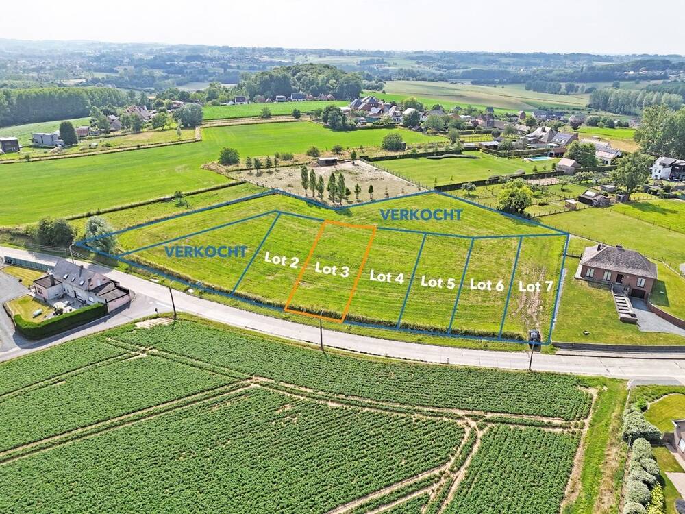 Bouwgrond te koop in Zottegem 9620 159000.00€ slaapkamers m² - Zoekertje 546597