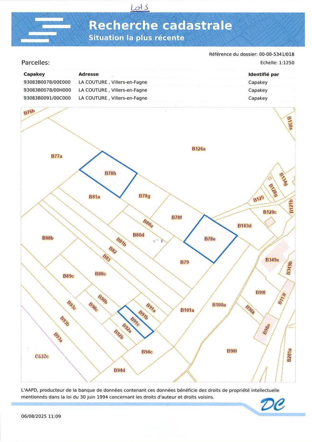 Terrain non bâtissable à vendre à Villers-en-Fagne 5600 3598.00€  chambres m² - annonce 548002