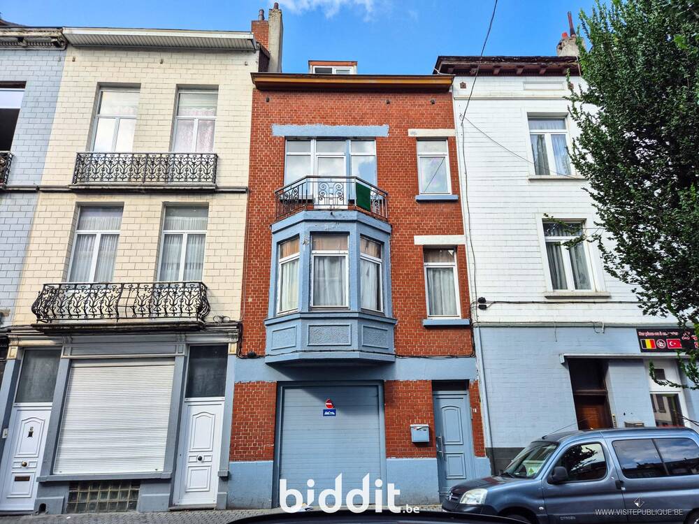 Huis te koop in Sint-Jans-Molenbeek 1080 195000.00€ 4 slaapkamers m² - Zoekertje 548145