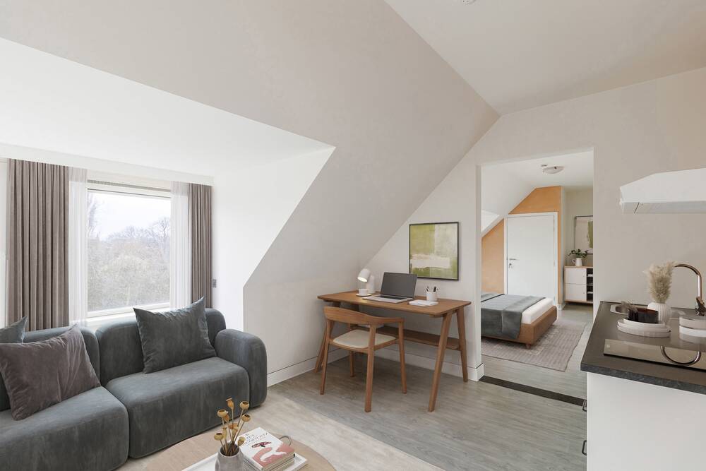 Studio à vendre à Gand 9000 200000.00€ chambres 25.01m² - annonce 548796