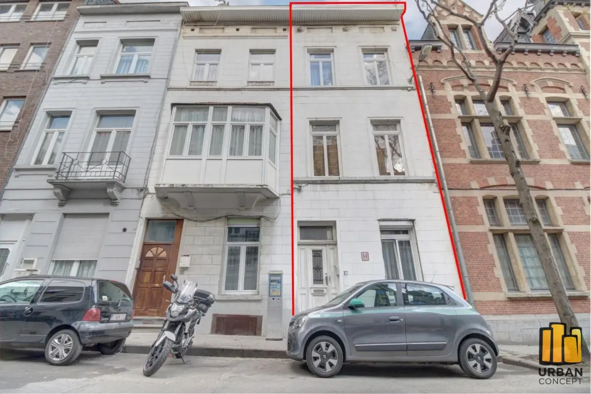 Immeuble de rapport - Immeuble à appartement à vendre à Schaerbeek 1030 395000.00€ 4 chambres 197.80m² - annonce 549377