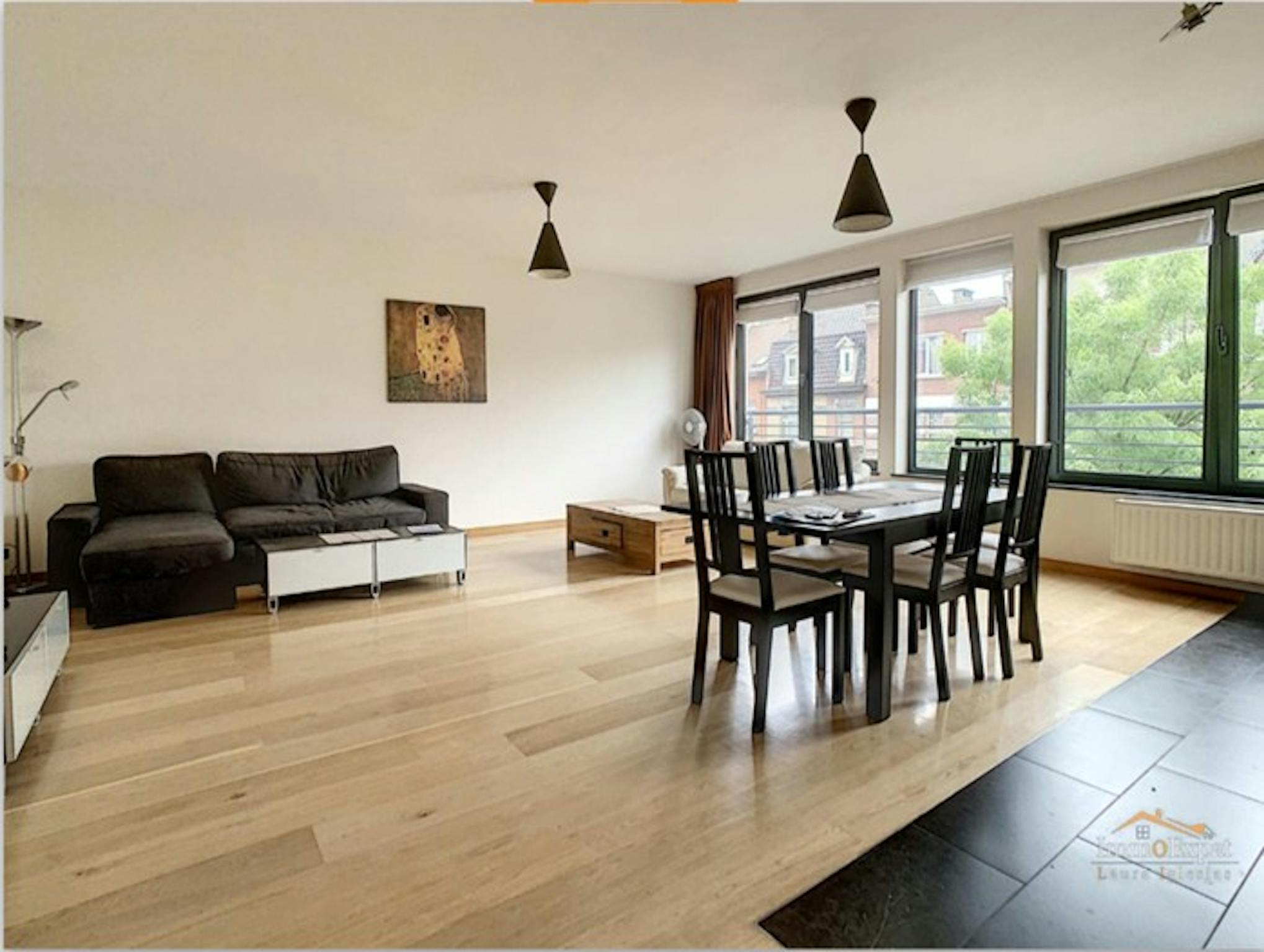 Appartement te  huur in Schaarbeek 1030 1850.00€ 2 slaapkamers 105.00m² - Zoekertje 742501