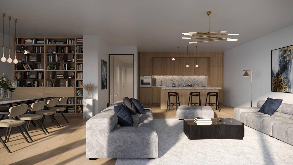 Appartement te koop in Brussel 1000 816000.00€ 2 slaapkamers 134.20m² - Zoekertje 559414