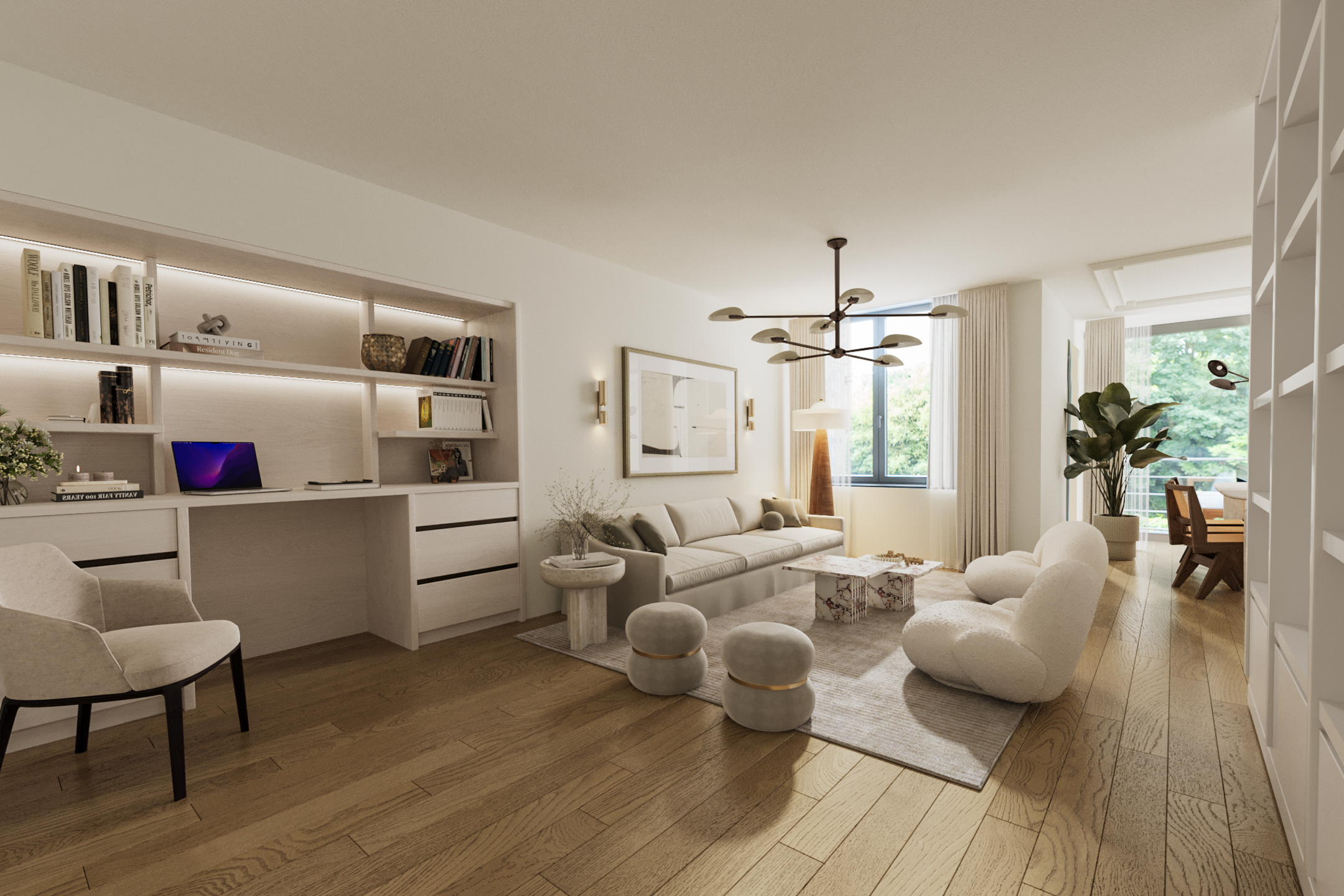 Appartement te koop in Brussel 1000 585000.00€ 2 slaapkamers 126.00m² - Zoekertje 560333