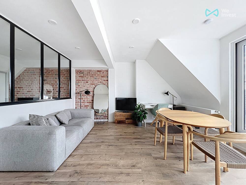 Appartement te in Ukkel 1180 1100.00€ 1 slaapkamers 48.00m² - Zoekertje 561761
