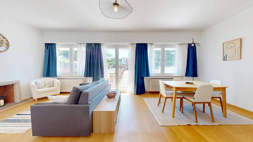 Appartement te in Sint-Pieters-Woluwe 1150 1100.00€ 1 slaapkamers 74.00m² - Zoekertje 561366