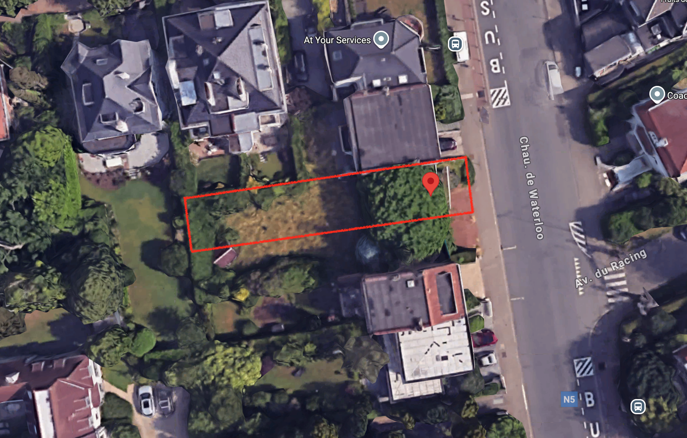 Terrain à vendre à Uccle 1180 430000.00€  chambres m² - annonce 565038