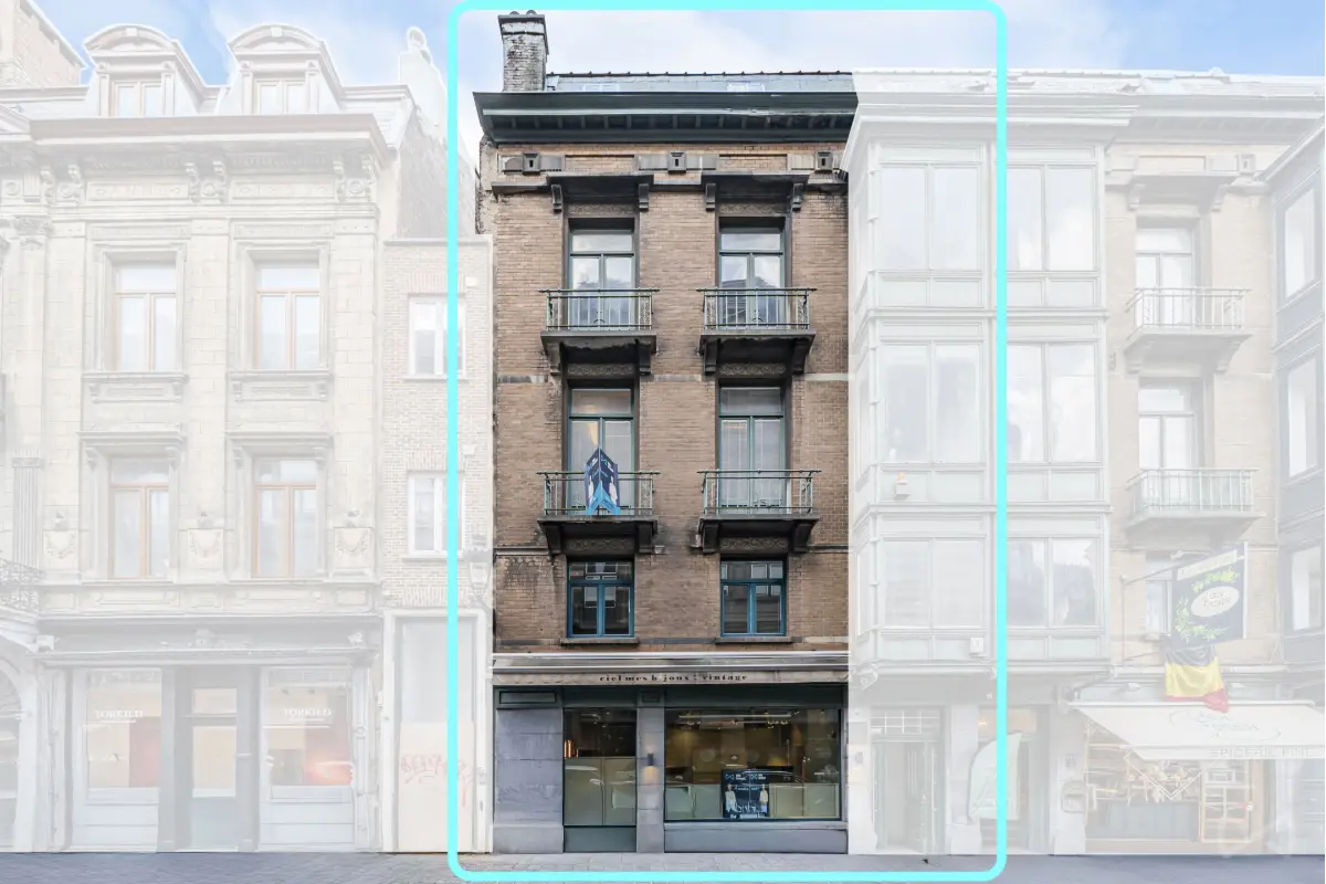 Mixgebouw te  huur in Brussel 1000 3600.00€ 2 slaapkamers 175.00m² - Zoekertje 570998