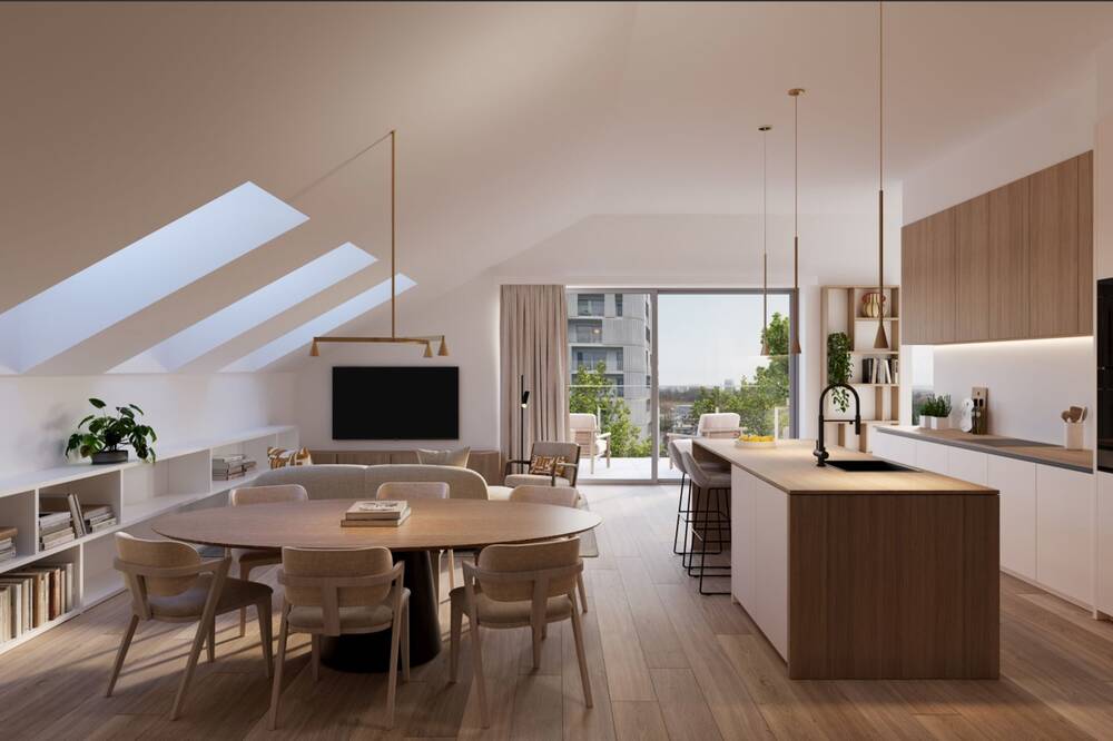 Penthouse te  koop in Evere 1140 815000.00€ 4 slaapkamers 183.13m² - Zoekertje 588645