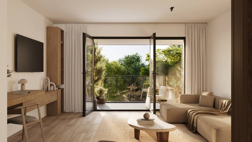 Studio à vendre à Uccle 1180 325000.00€ 0 chambres 57.00m² - annonce 590550