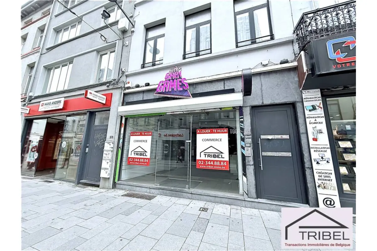 Commerce à louer à Ixelles 1050 5416.67€  chambres 170.00m² - annonce 596149