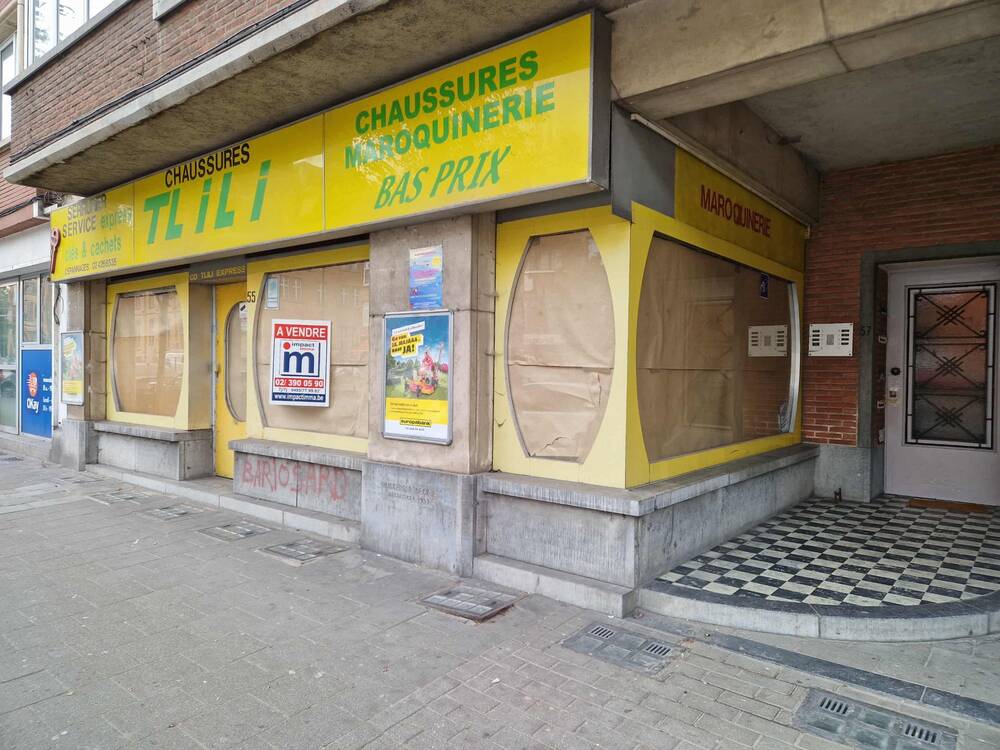 Commerce à vendre à Molenbeek-Saint-Jean 1080 249500.00€ 2 chambres 95.00m² - annonce 596639