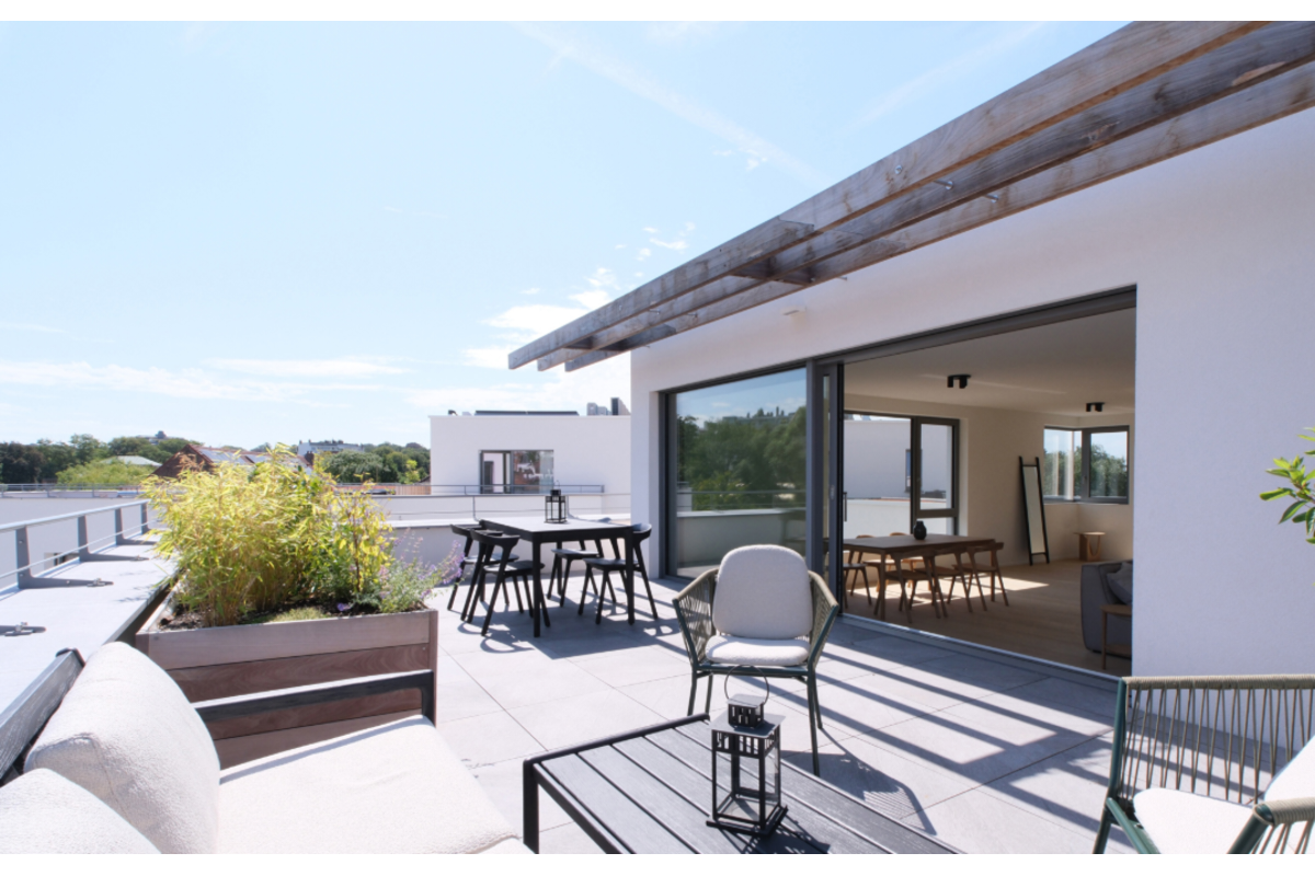 Penthouse te  koop in Ukkel 1180 980000.00€ 2 slaapkamers 140.00m² - Zoekertje 597207