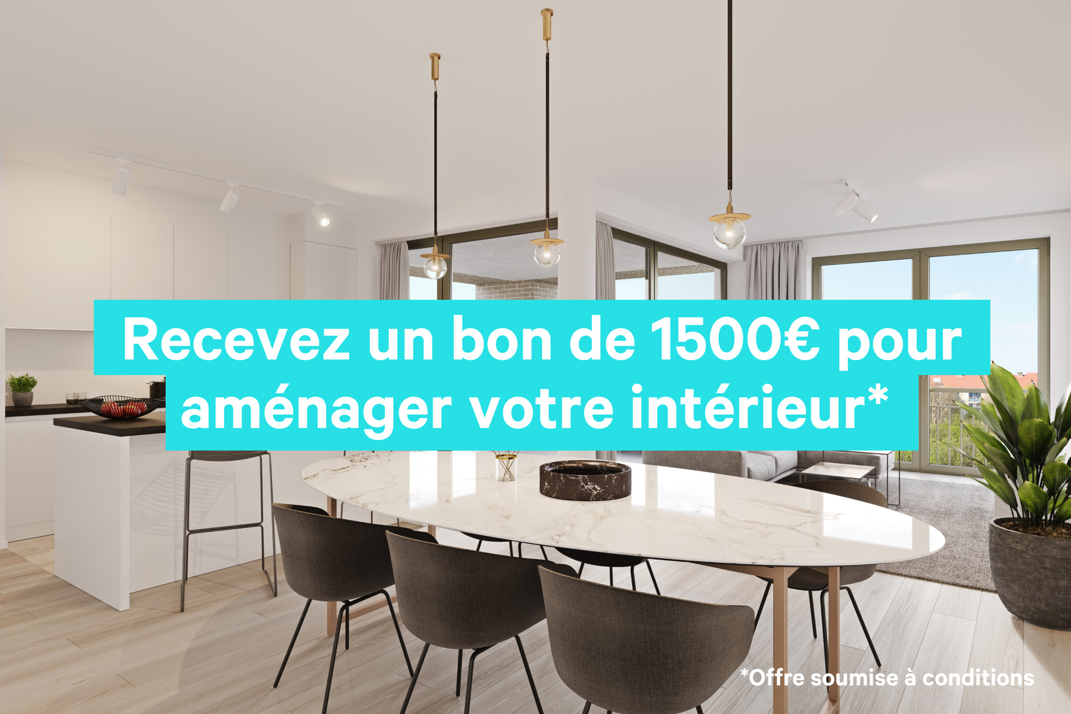 Rez-de-chaussée à vendre à Bruxelles 1000 367000.00€ 2 chambres 100.00m² - annonce 598508