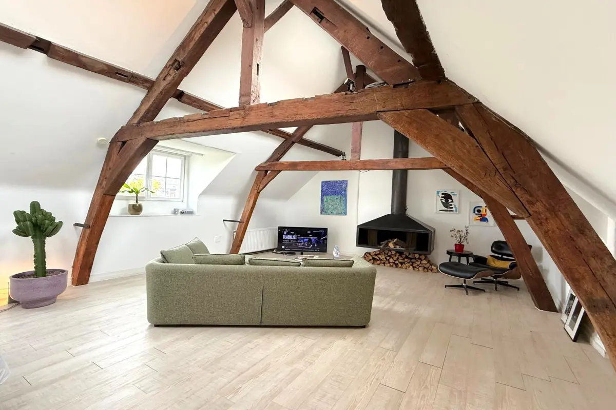 Penthouse te huur in Brussel 1000 1700.00€ 2 slaapkamers 131.00m² - Zoekertje 599609