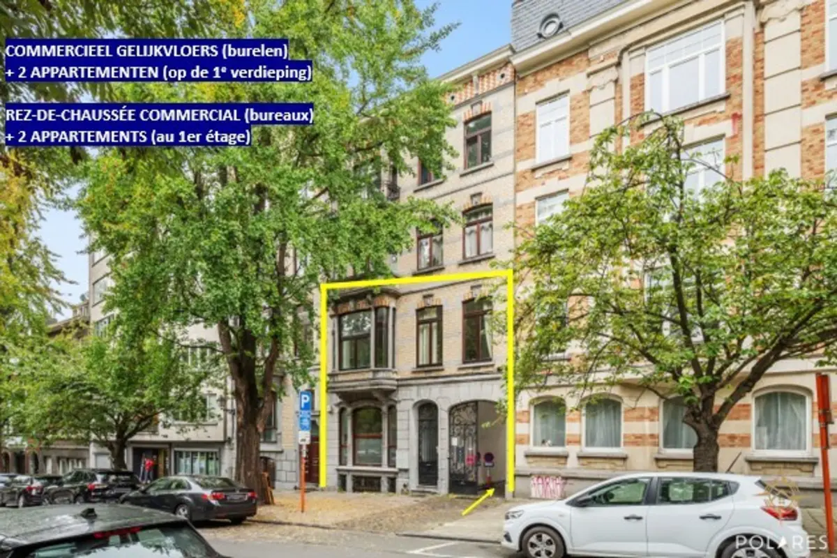 Appartementsgebouw te  koop in Schaarbeek 1030 680000.00€ 3 slaapkamers 440.00m² - Zoekertje 600766