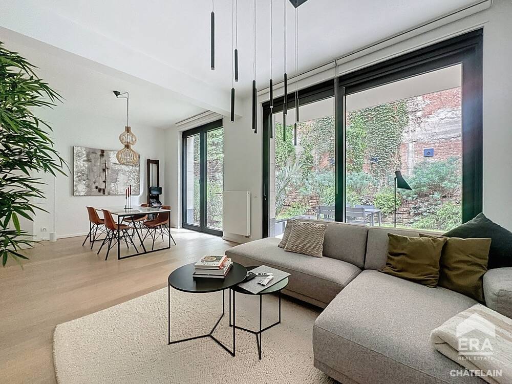 Rez-de-chaussée à louer à Ixelles 1050 1500.00€ 1 chambres 80.00m² - annonce 600709