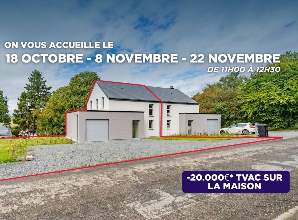 Ferme à vendre à Léglise 6860 349900.00€ 3 chambres 139.00m² - annonce 602356