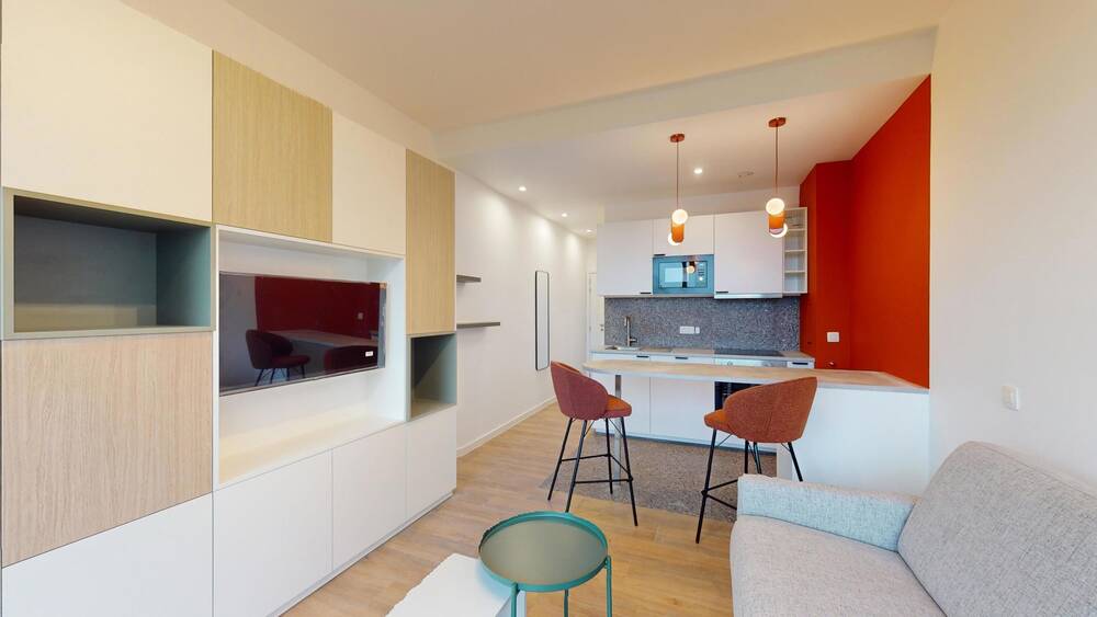 Studio à louer à Ixelles 1050 895.00€  chambres 25.00m² - annonce 603245