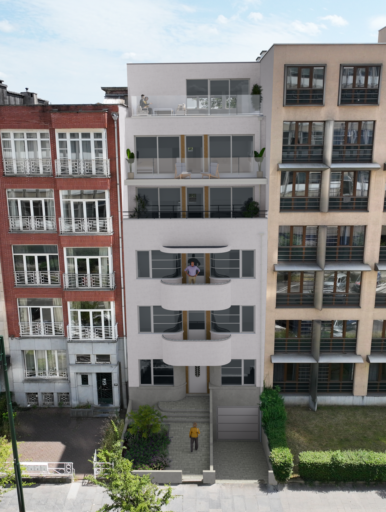 Penthouse à vendre à Bruxelles 1000 0.00€ 3 chambres m² - annonce 604429