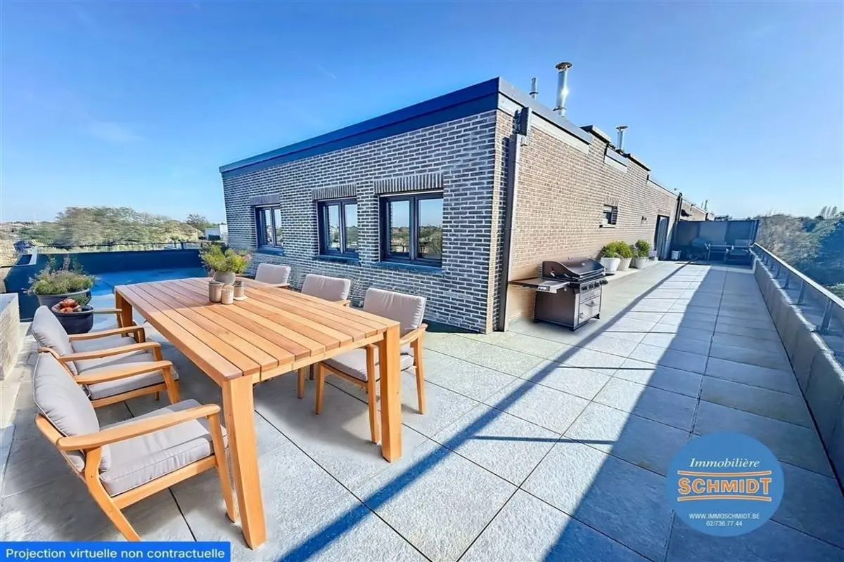 Penthouse à vendre à Woluwe-Saint-Pierre 1150 530000.00€ 2 chambres 129.00m² - annonce 607058