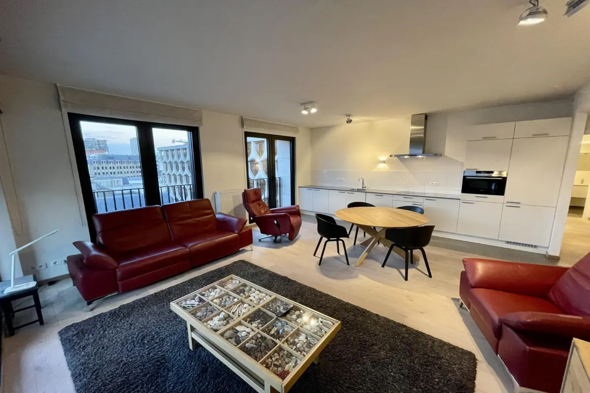 Appartement te in Brussel 1000 1550.00€ 2 slaapkamers 110.00m² - Zoekertje 607022