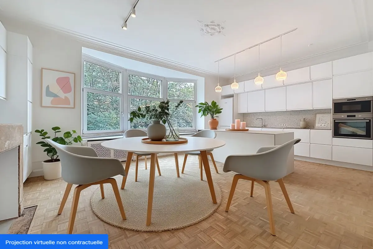 Appartement à louer à Uccle 1180 2400.00€ 4 chambres 167.00m² - annonce 607029