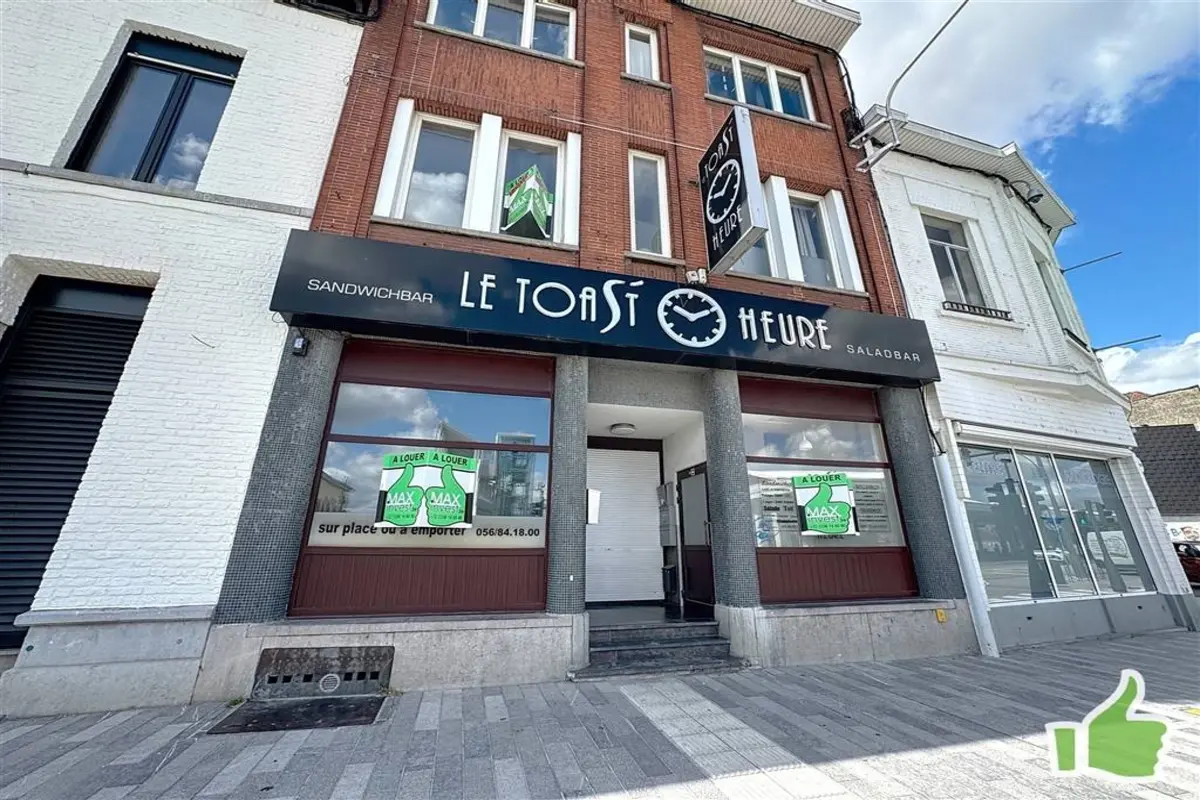 Handelszaak te huur in Moeskroen 7700 1700.00€ 1 slaapkamers m² - Zoekertje 608208