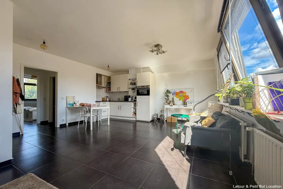Appartement te huur in Elsene 1050 1100.00€ 1 slaapkamers 50.00m² - Zoekertje 608052