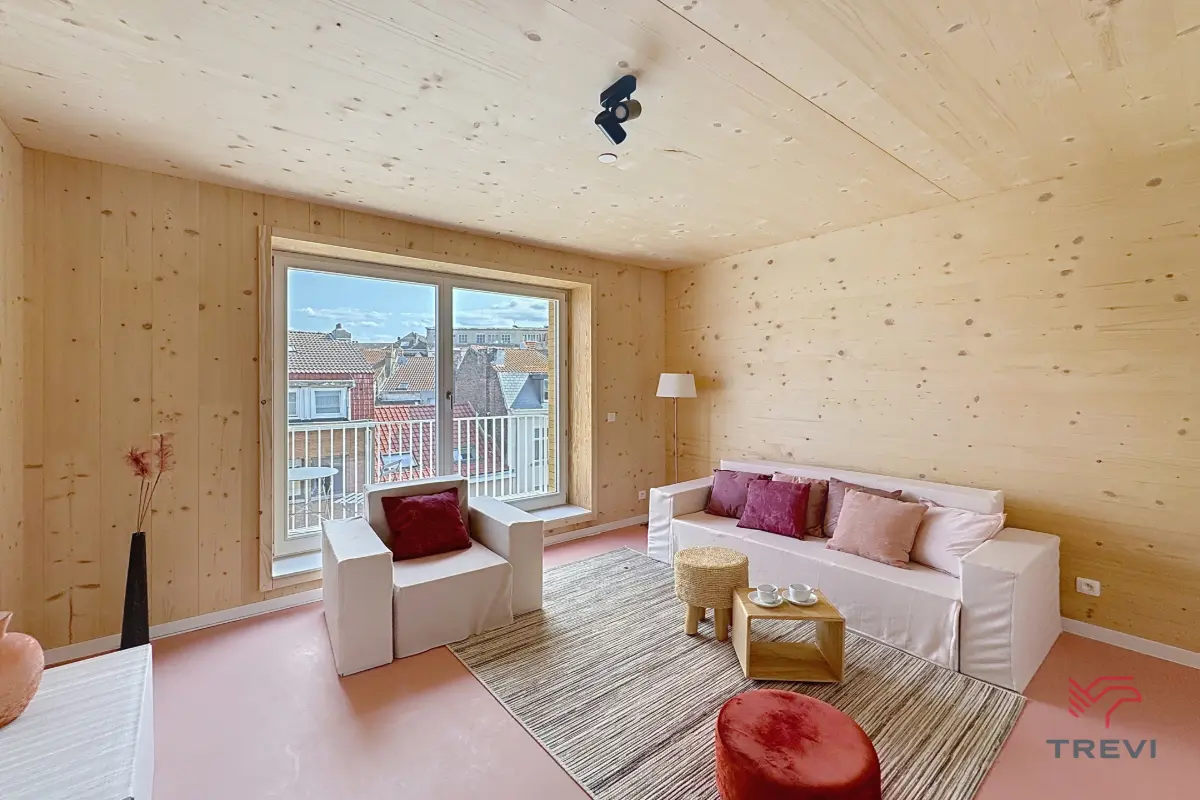 Appartement te  huur in Sint-Jans-Molenbeek 1080 1160.00€ 2 slaapkamers 85.00m² - Zoekertje 609046