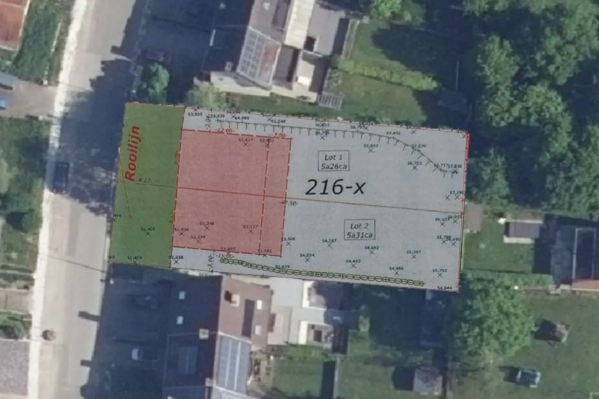 Terrain à bâtir à vendre à Zellik 1731 215000.00€ chambres m² - annonce 610803