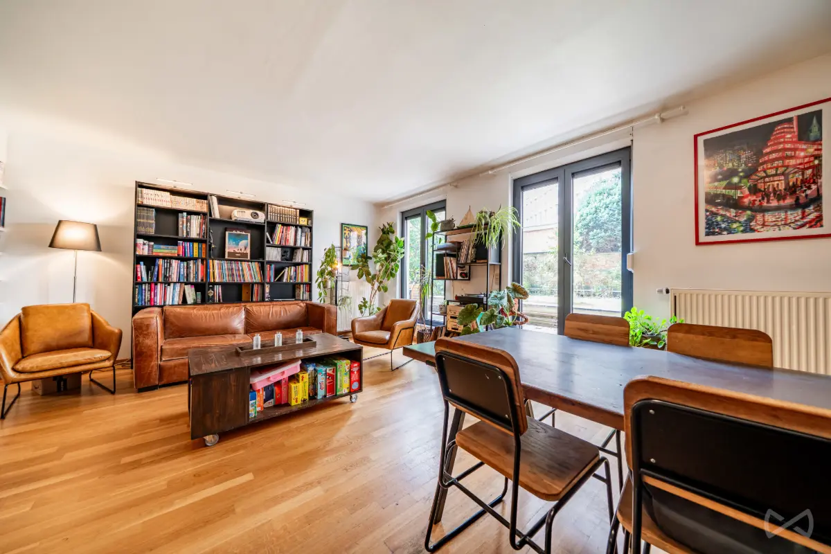 Rez-de-chaussée à vendre à Ixelles 1050 450000.00€ 2 chambres 91.00m² - annonce 610816