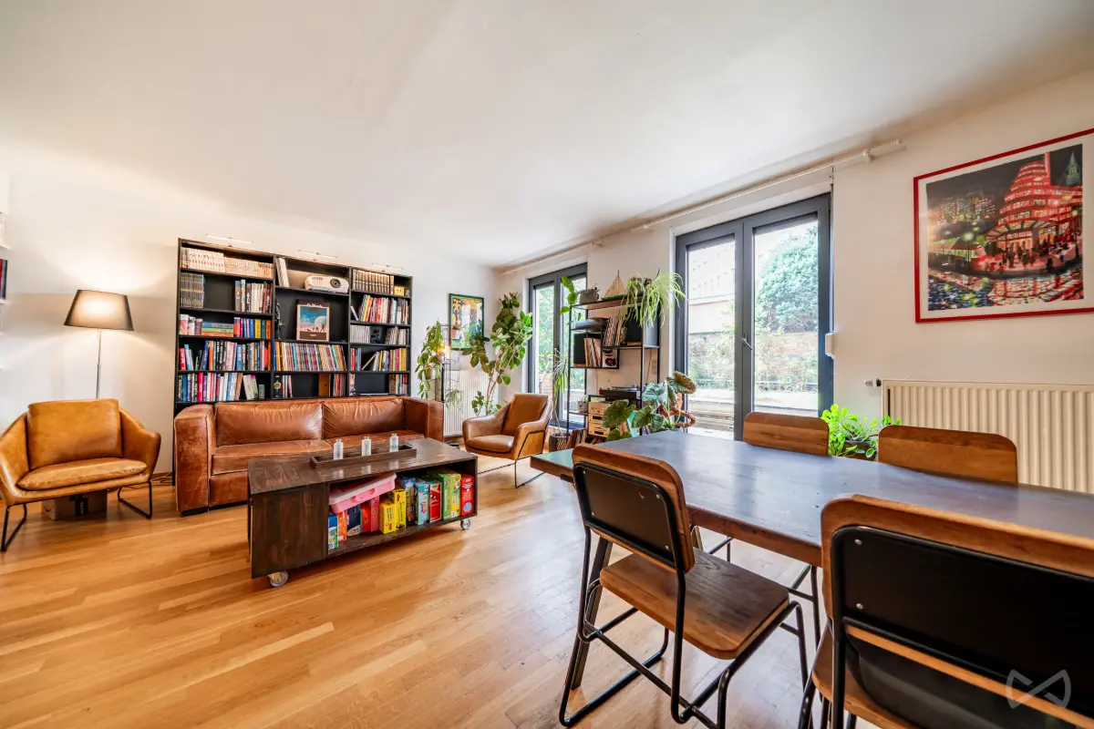 Benedenverdieping te koop in Elsene 1050 450000.00€ 2 slaapkamers 91.00m² - Zoekertje 610816