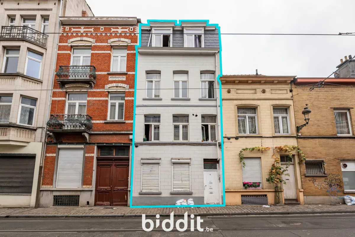 Maison à vendre à Schaerbeek 1030 182000.00€ 9 chambres m² - annonce 611851