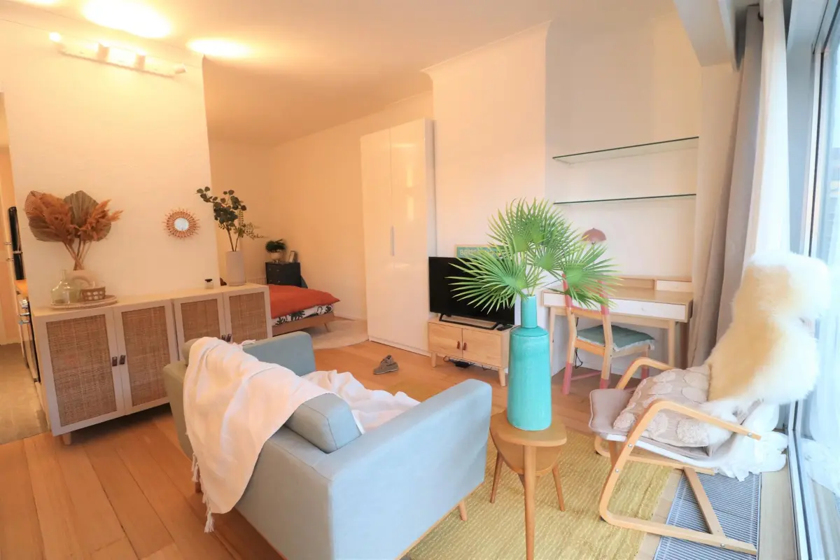 Studio te huur in Elsene 1050 900.00€ slaapkamers 40.00m² - Zoekertje 611397