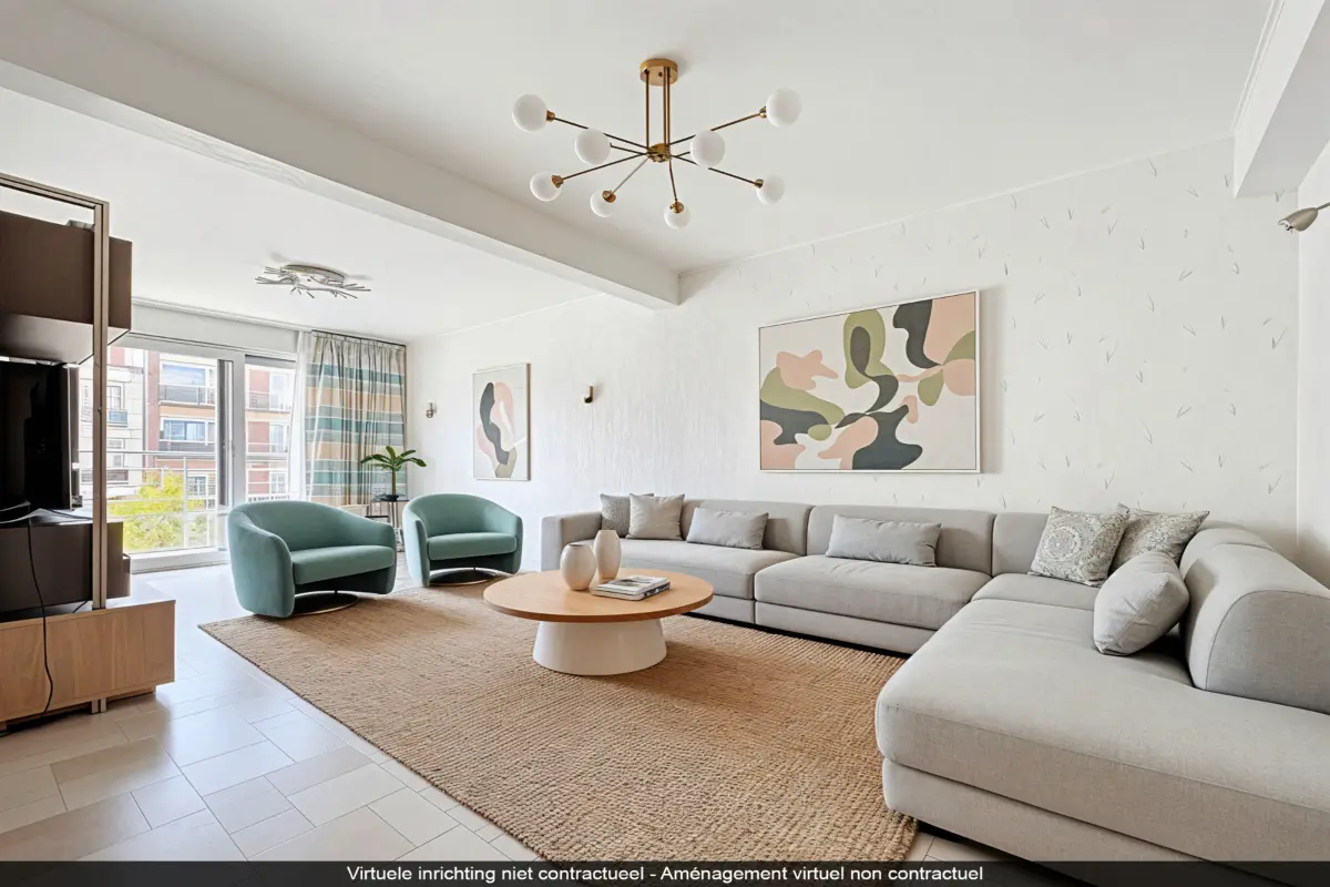 Appartement te  koop in Sint-Jans-Molenbeek 1080 189000.00€ 1 slaapkamers 69.00m² - Zoekertje 613460