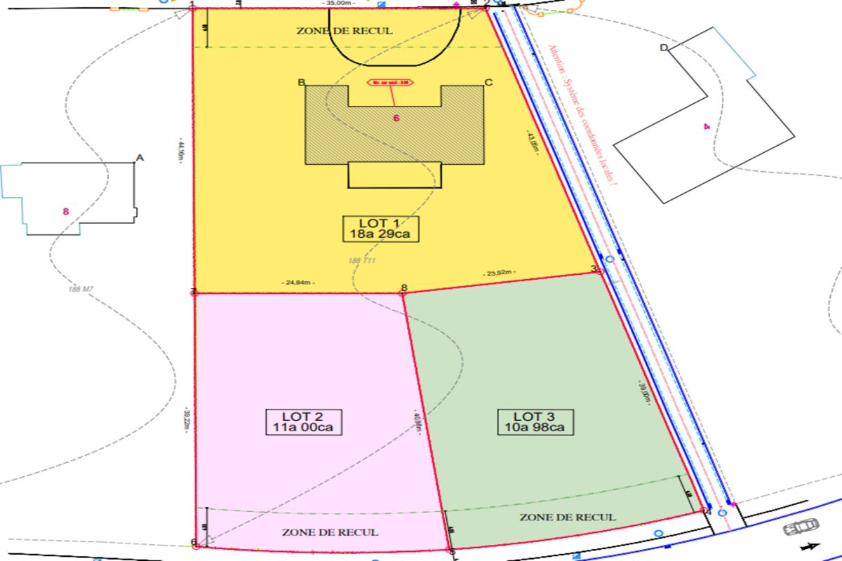 Grond te  koop in Sint-Pieters-Woluwe 1150 1900000.00€  slaapkamers m² - Zoekertje 614498