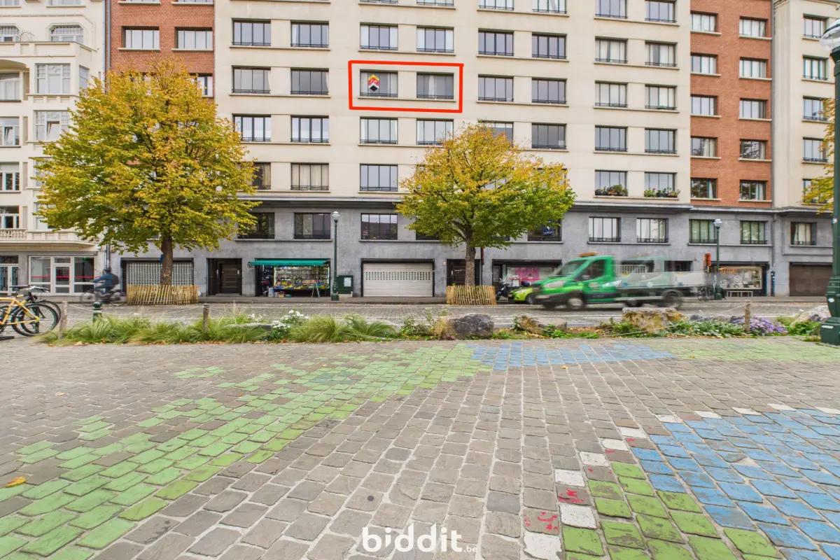 Appartement te  koop in Brussel 1000 130000.00€ 1 slaapkamers m² - Zoekertje 615029