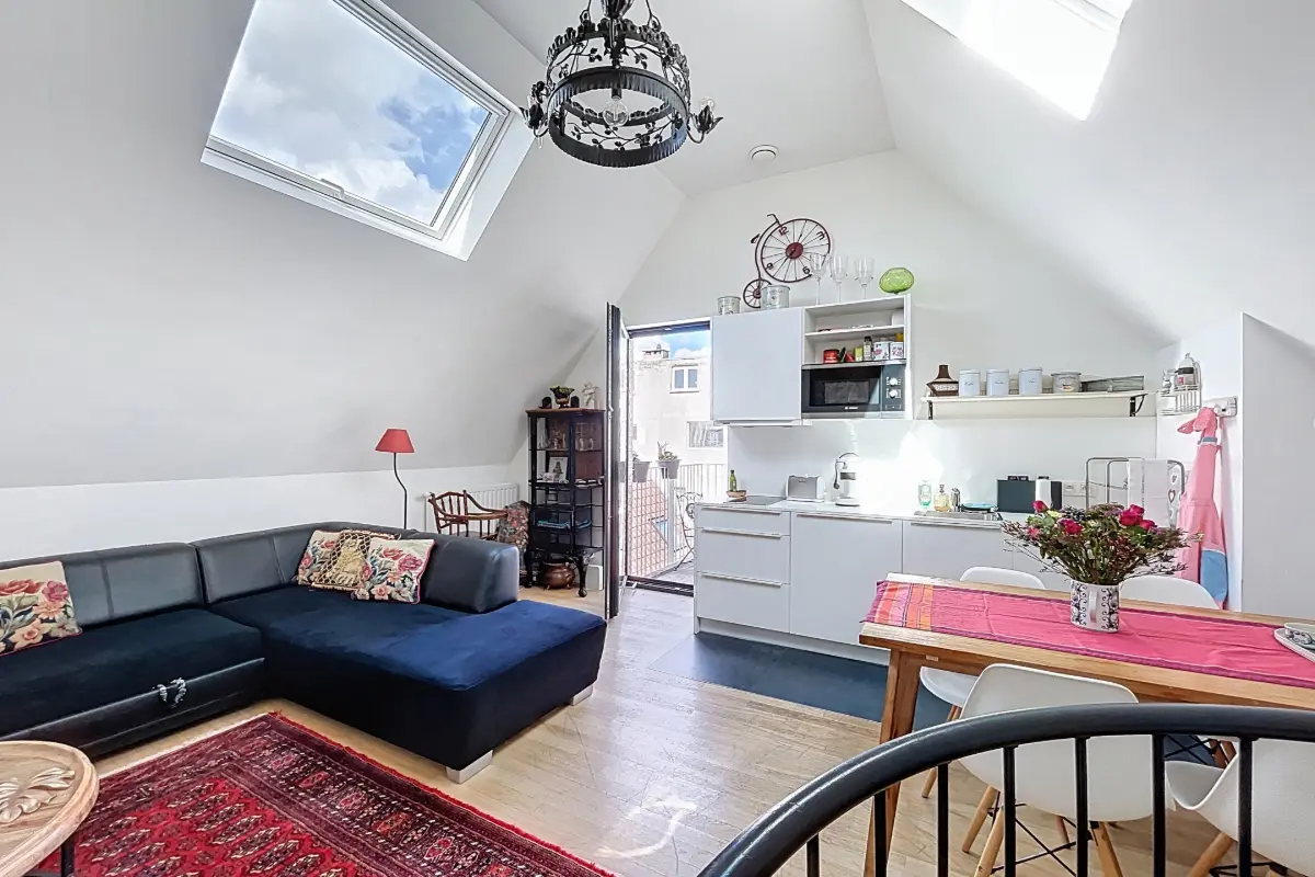 Penthouse te  koop in Brussel 1000 415000.00€ 1 slaapkamers 55.00m² - Zoekertje 615639