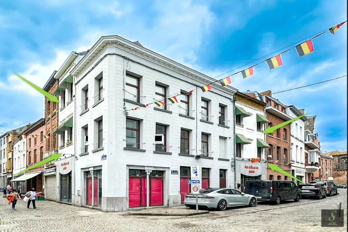 Immeuble mixte à vendre à Binche 7130 350000.00€ 3 chambres m² - annonce 615285