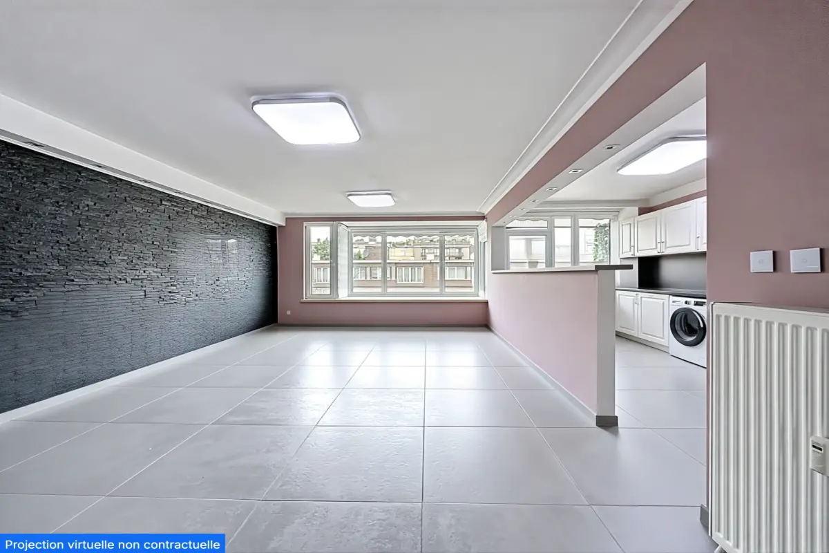 Appartement te  koop in Sint-Jans-Molenbeek 1080 249000.00€ 2 slaapkamers 104.00m² - Zoekertje 615430