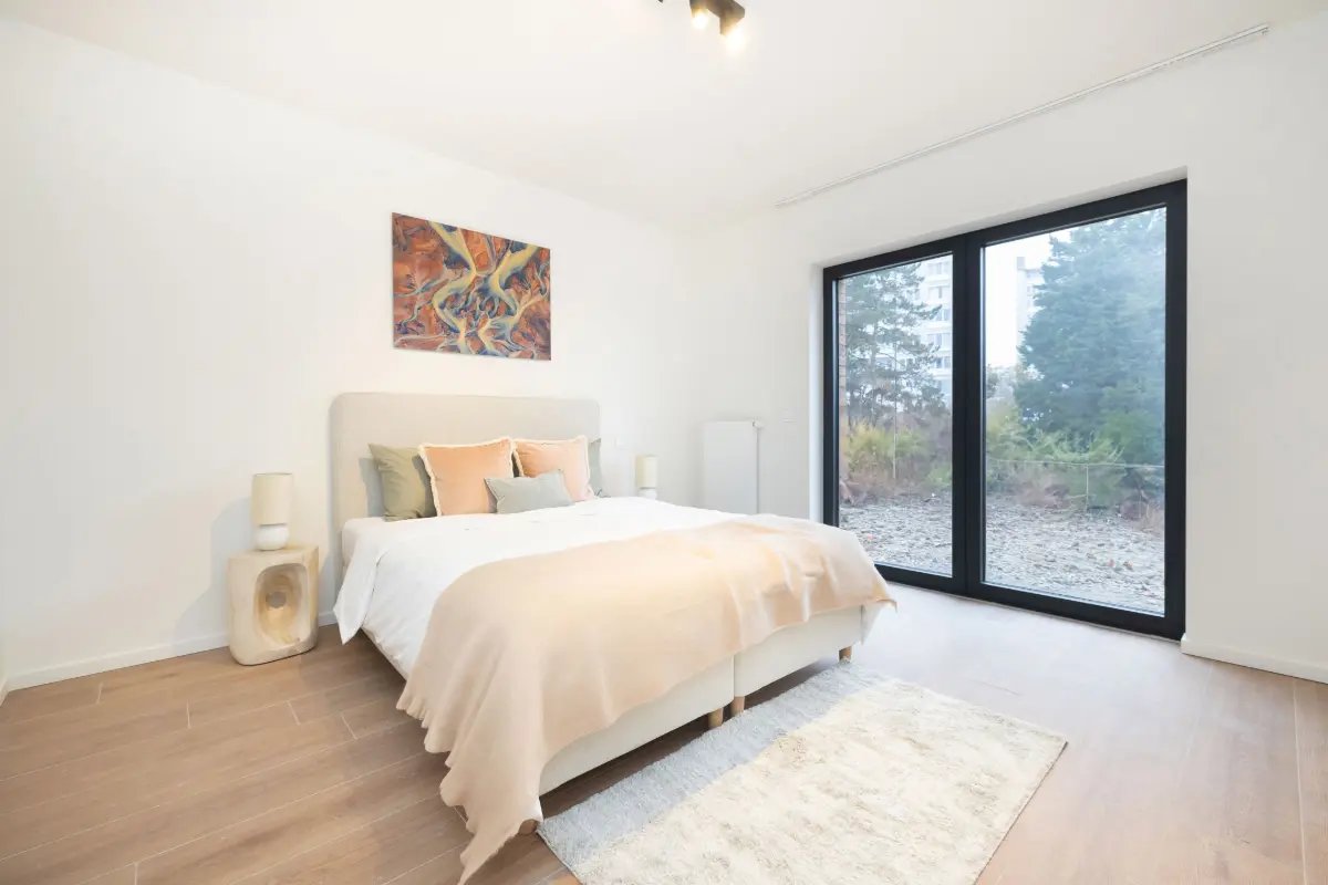 Appartement te  koop in Sint-Agatha-Berchem 1082 302500.00€ 1 slaapkamers 73.00m² - Zoekertje 615273