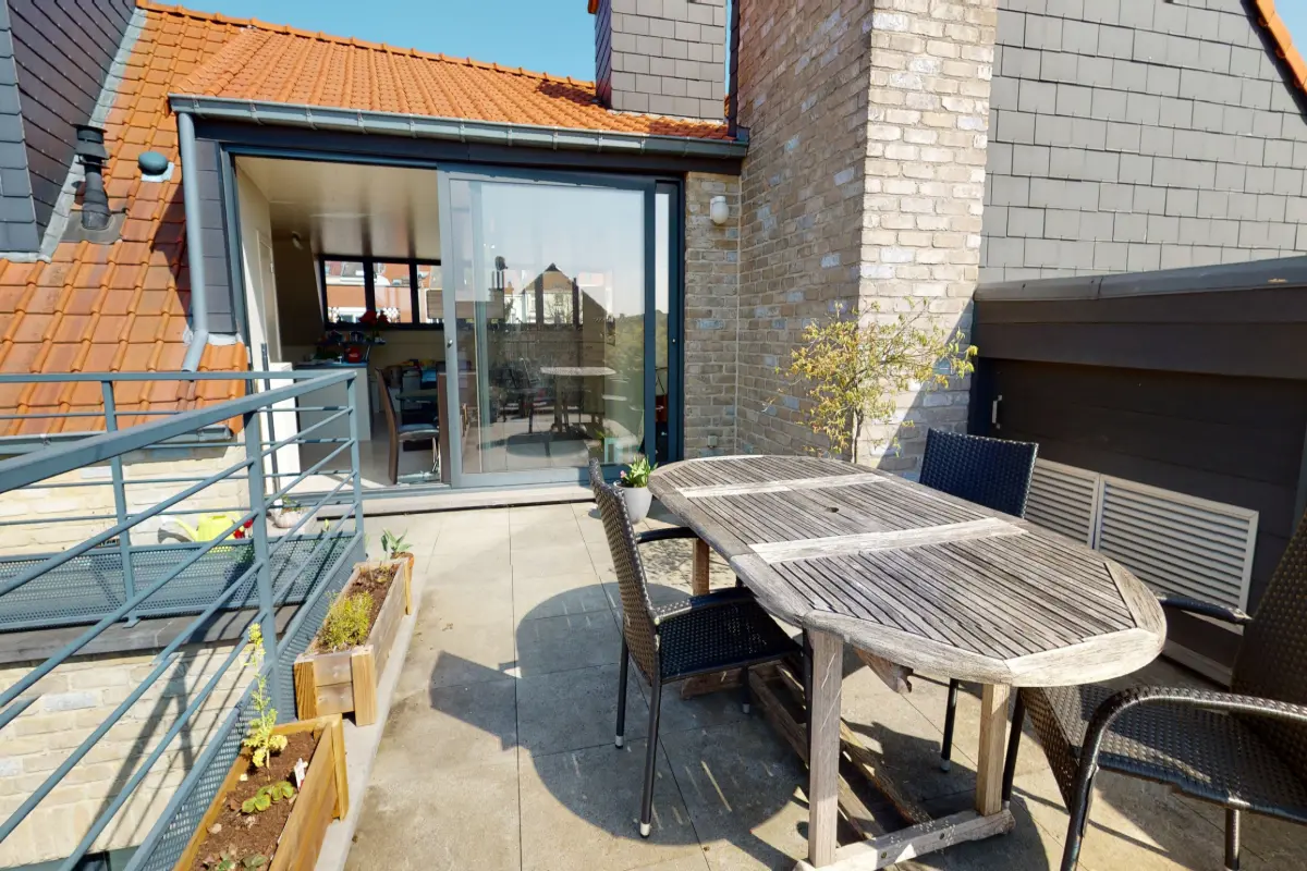 Penthouse te  huur in Oudergem 1160 1400.00€ 2 slaapkamers 115.00m² - Zoekertje 617426