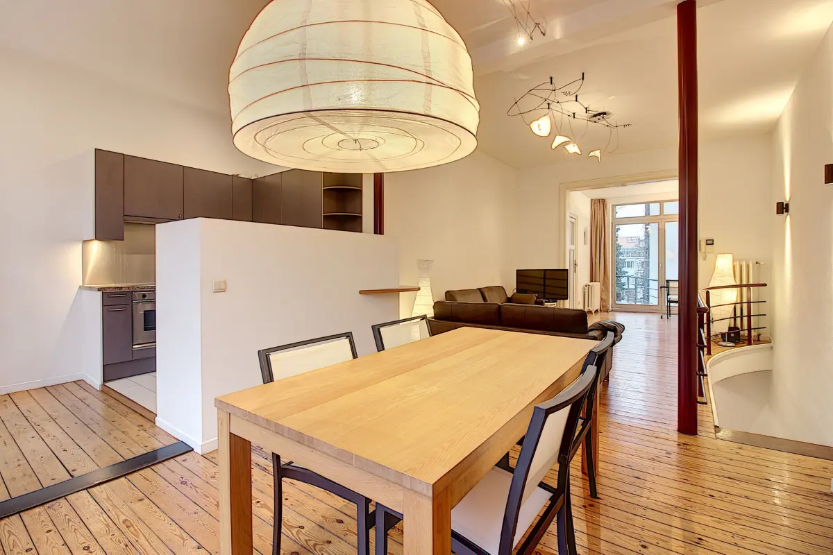 Duplex te  huur in Etterbeek 1040 1950.00€ 2 slaapkamers 118.00m² - Zoekertje 616454