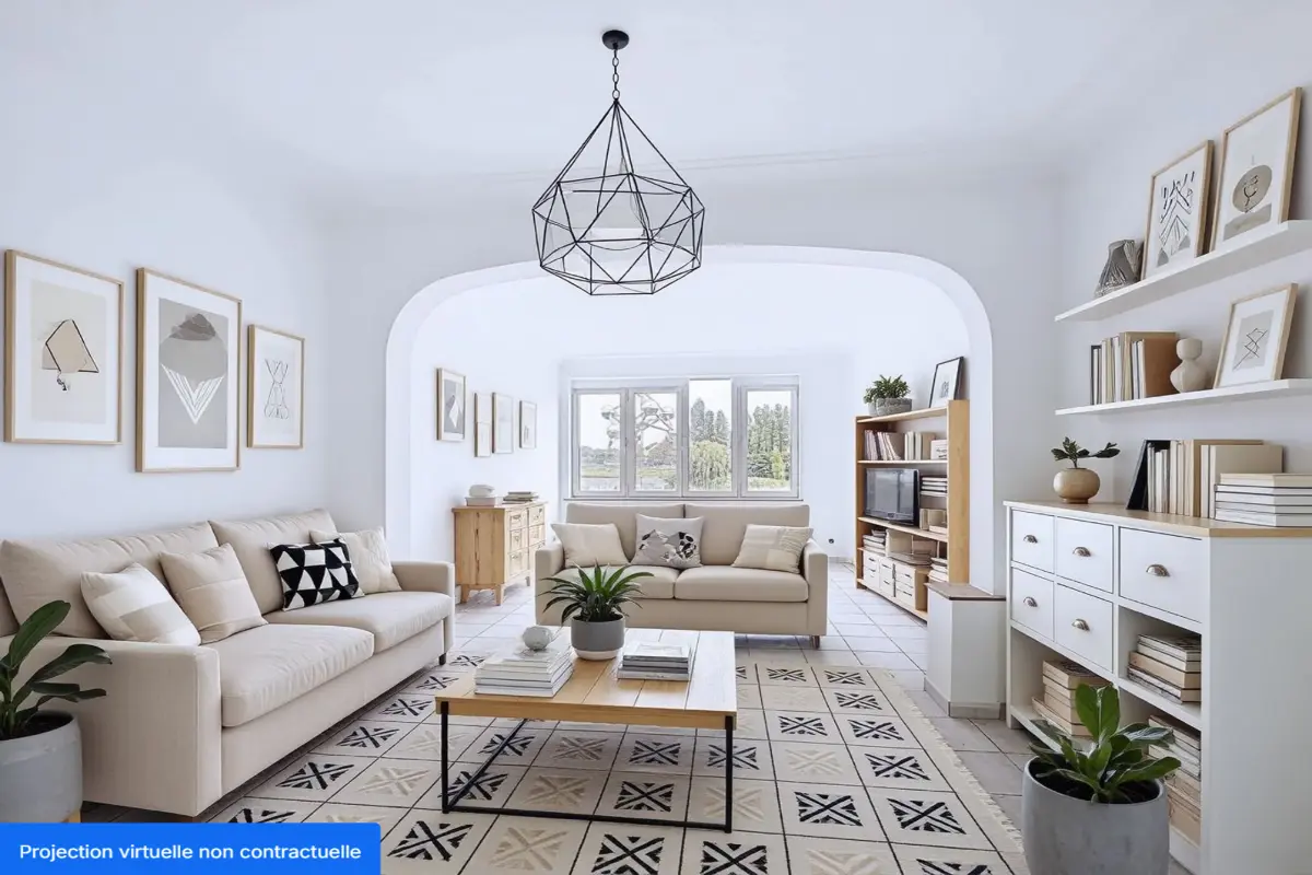 Appartement à vendre à Laeken 1020 220000.00€ 2 chambres 87.00m² - annonce 615966