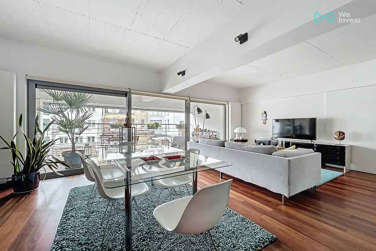 Appartement à  à Saint-Gilles 1060 1350.00€ 1 chambres 90.00m² - annonce 616483